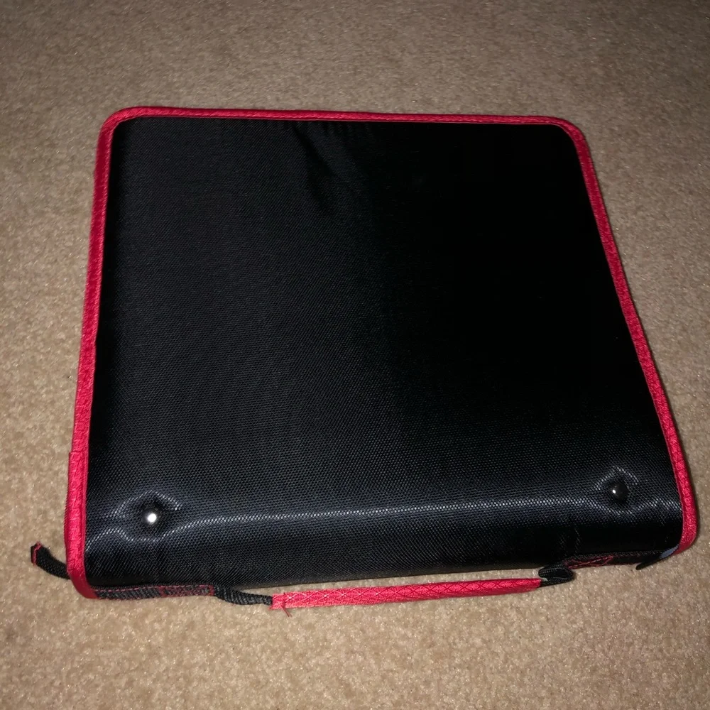 Five Star Red and Black Binder